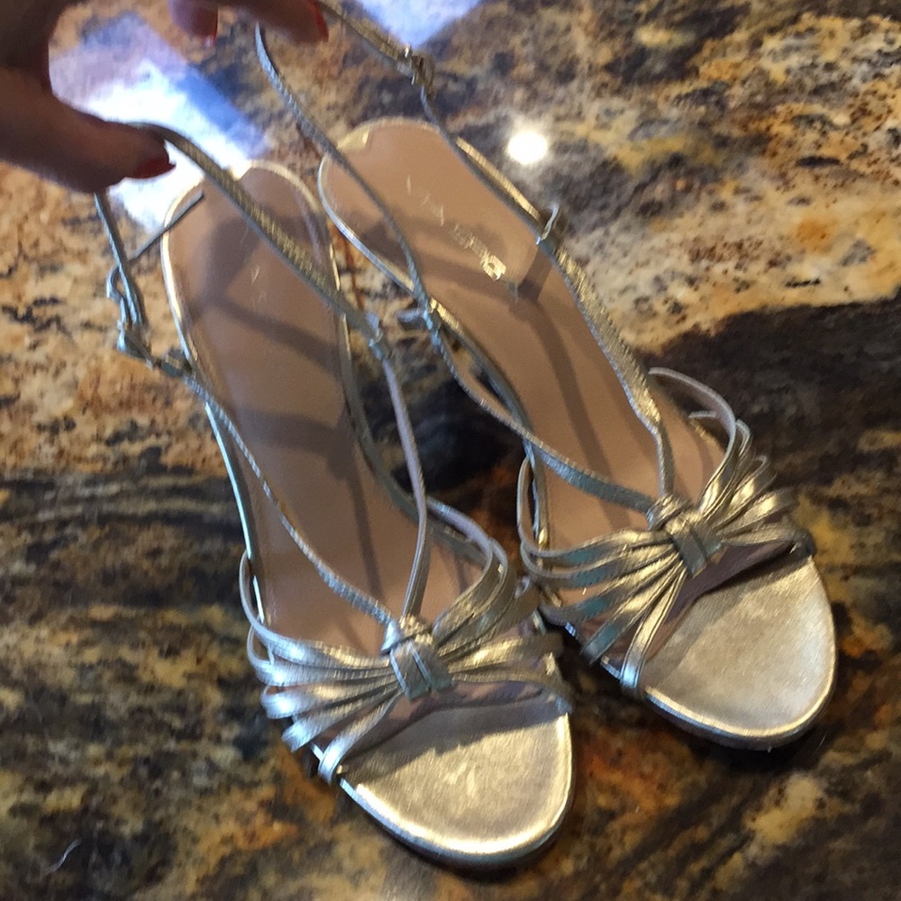 Via Spiga W. Gold Leather Sole sandal made n Italy